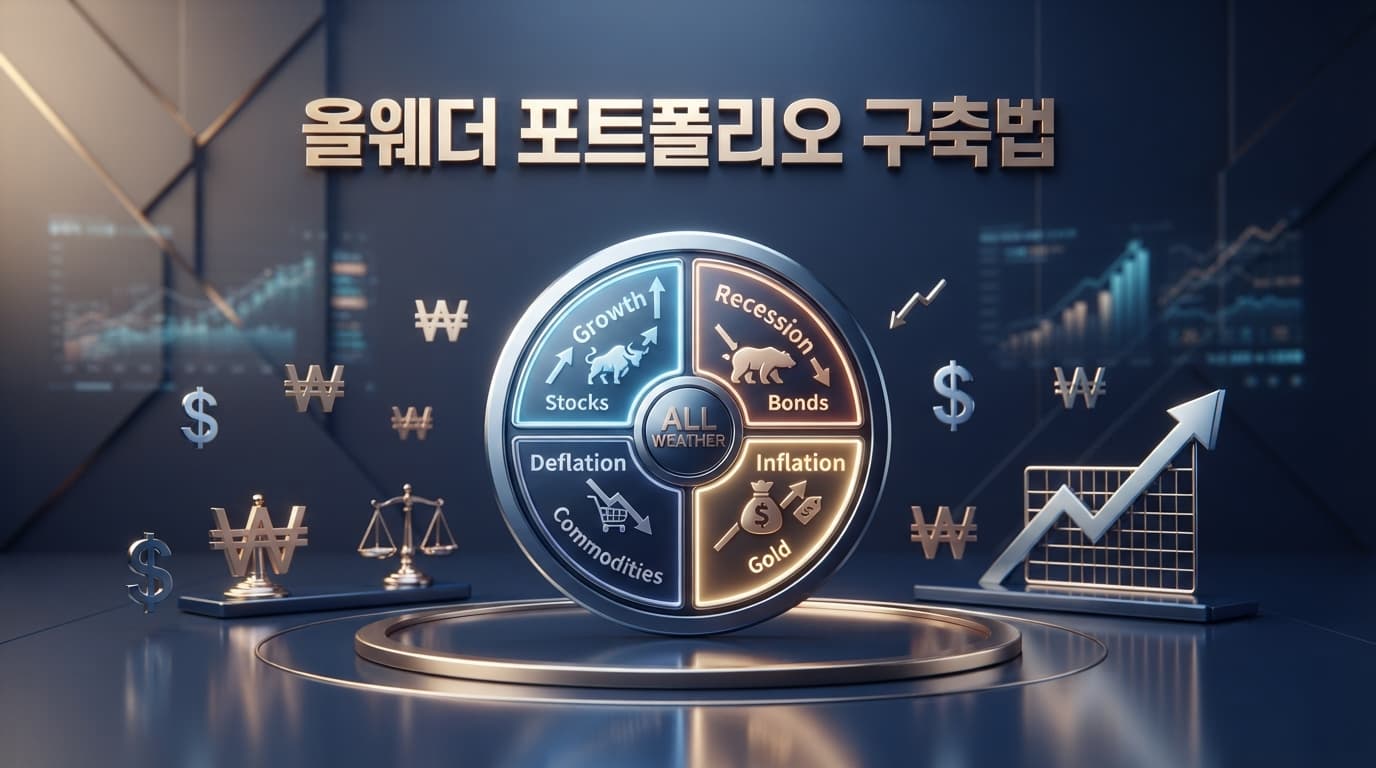 가장 유명한 올웨더 포트폴리오 실전 구축법과 K-올웨더 전략