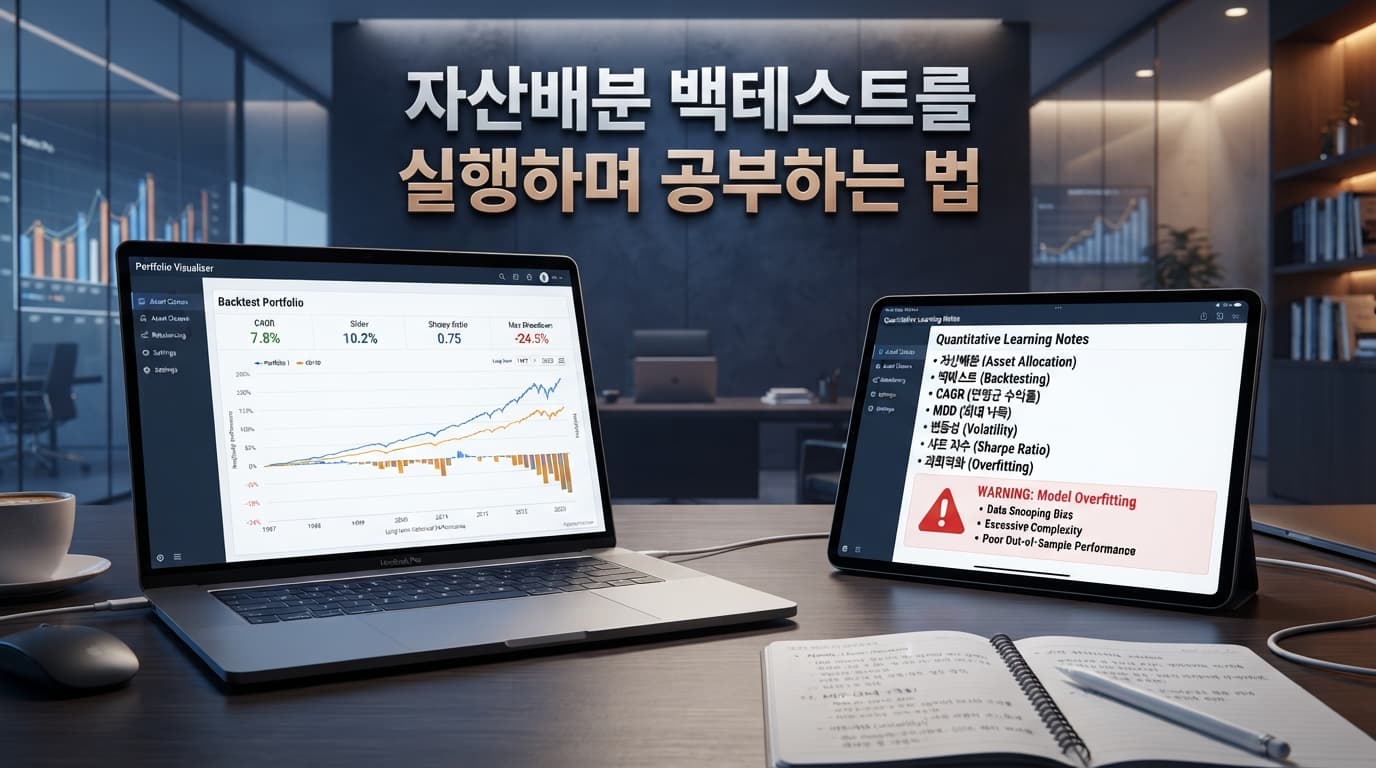자산배분 백테스트를 실행하며 공부하는 법