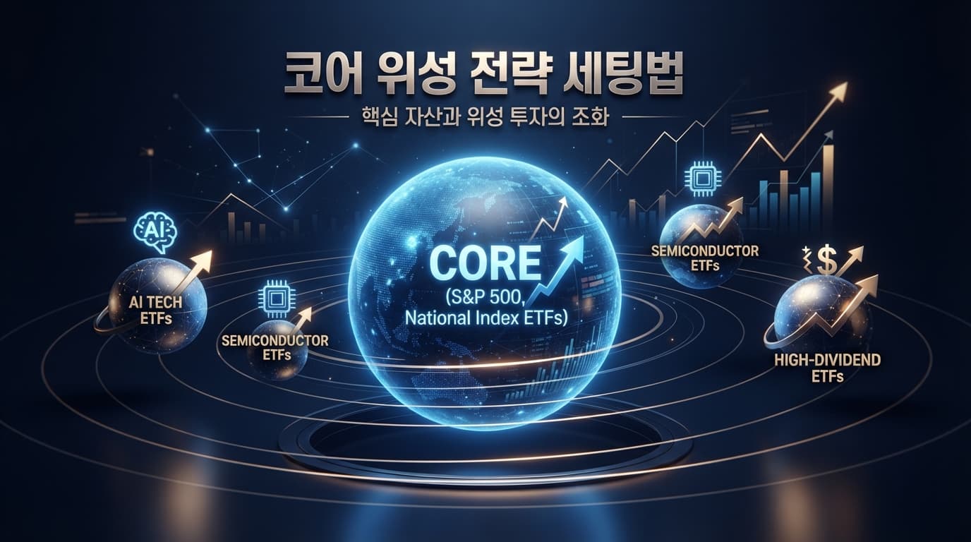 욕심과 멘탈을 모두 잡는 코어-위성(Core-Satellite) 전략