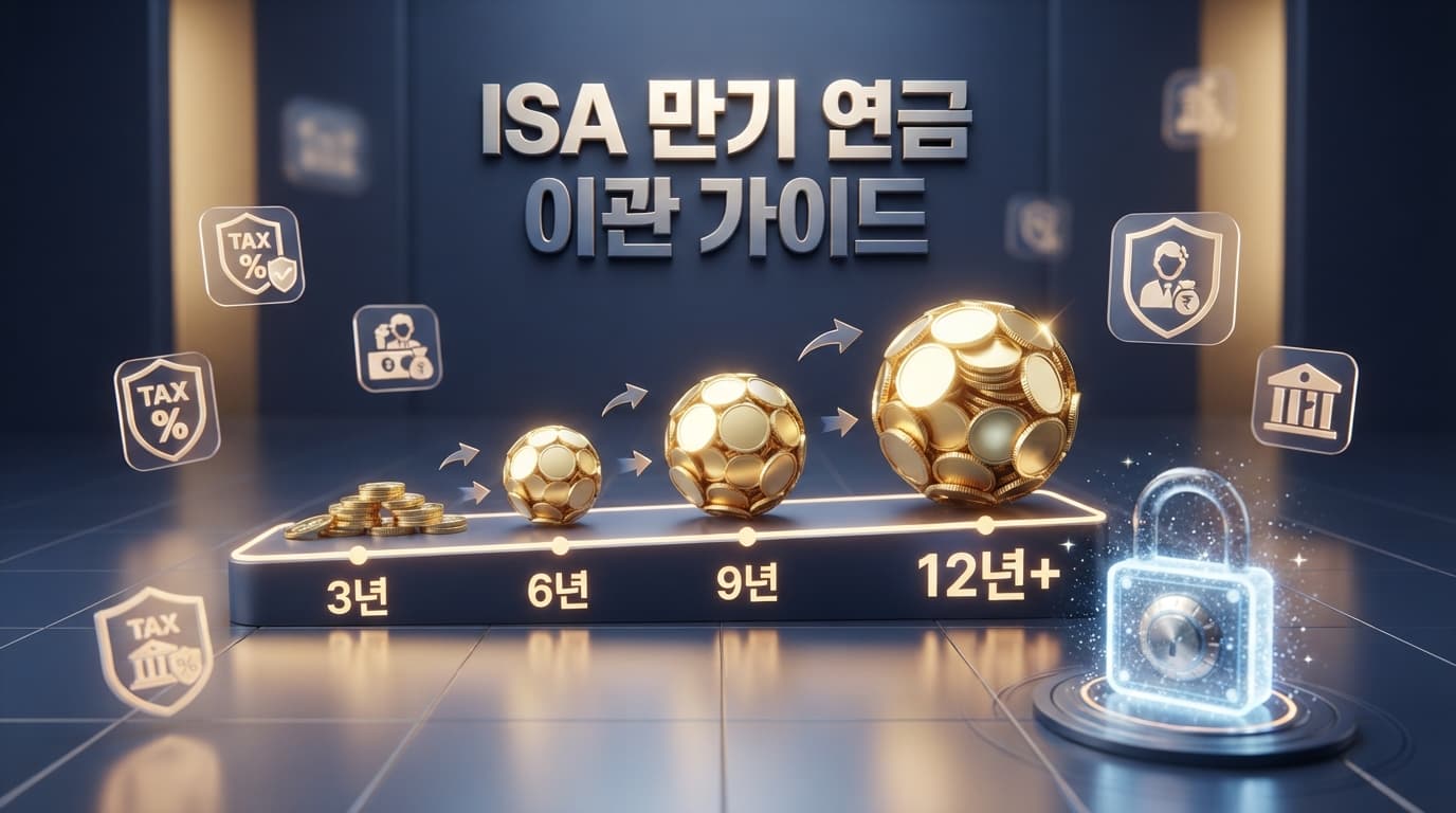 ISA를 일찍 시작하지 못한 후회와 만기 자금 연금 이관 200% 활용법