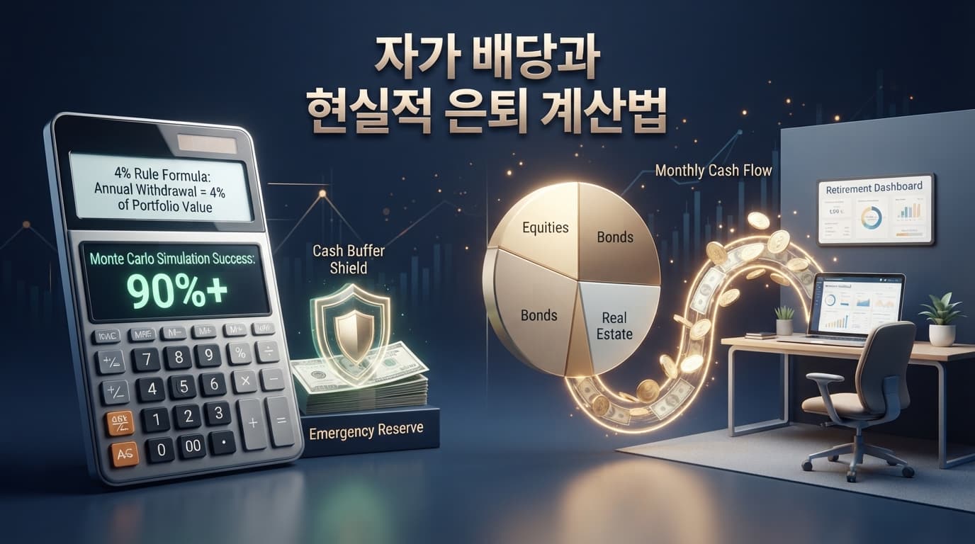 언제 은퇴해도 좋을까? 4% 룰과 자가 배당으로 완성하는 현실적 은퇴 계산법