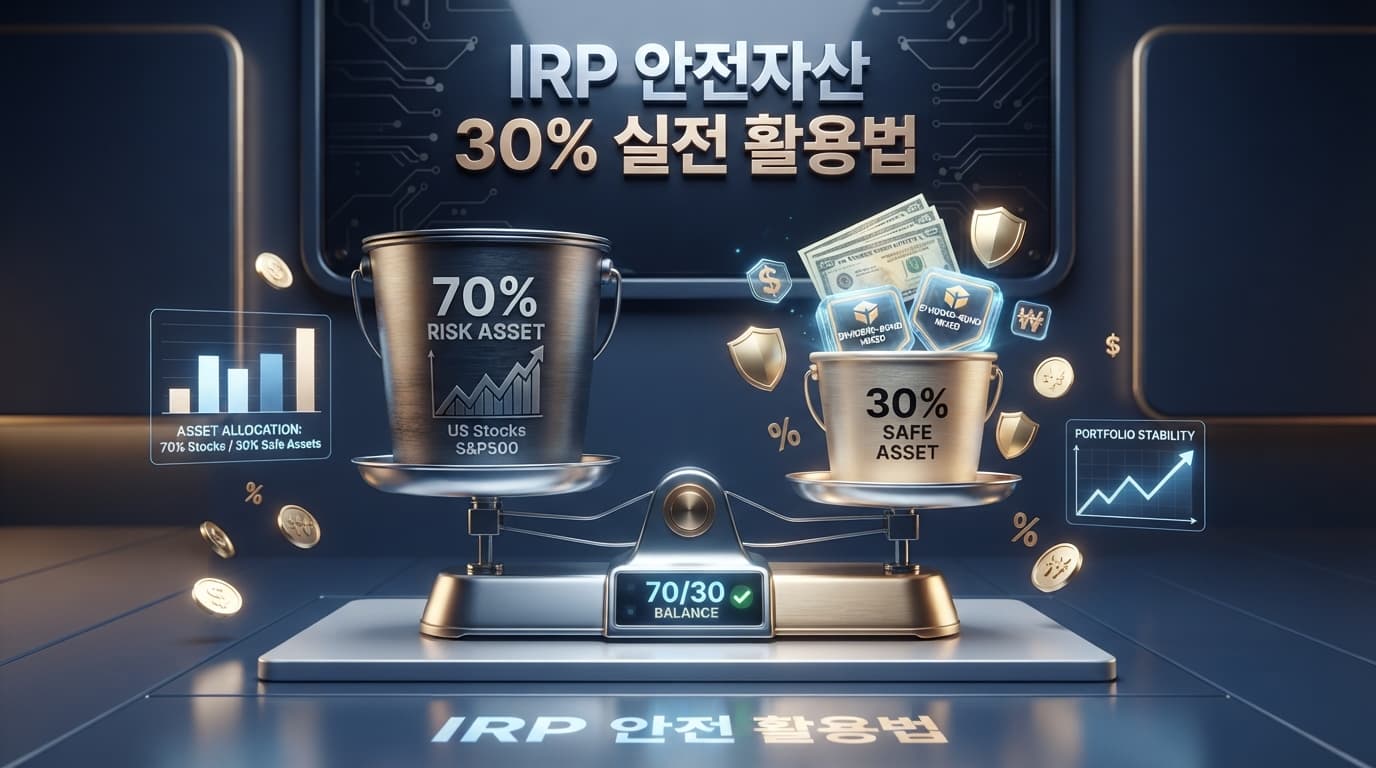 IRP 퇴직연금 안전자산 30% 실전 활용법