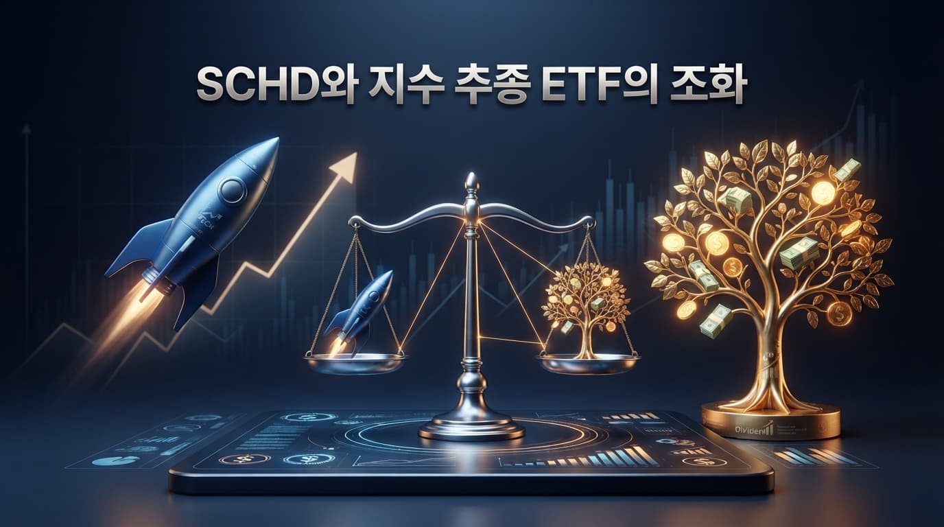 SCHD와 지수 추종 ETF(S&P500)의 조화로운 자산배분